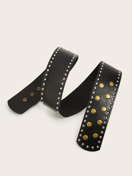 Roman Punk Rivet Belt