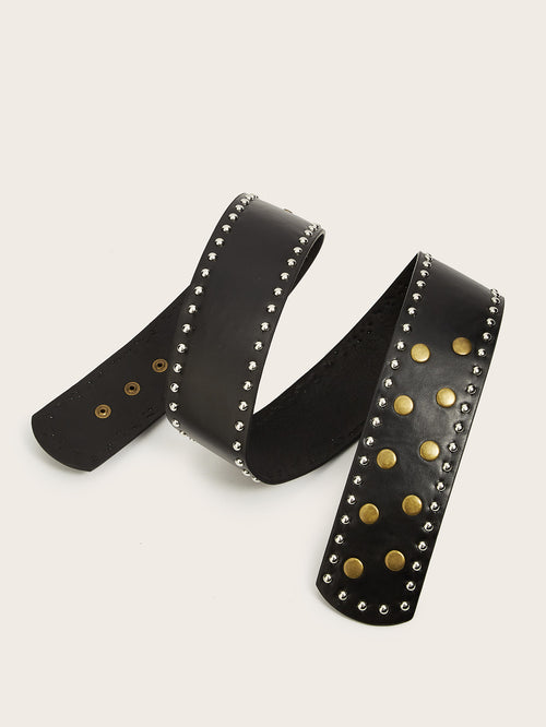 Roman Punk Rivet Belt