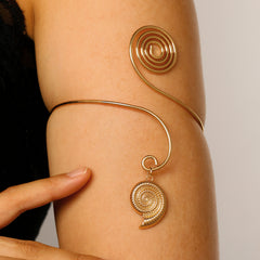 Eve Open Shell Arm Cuff