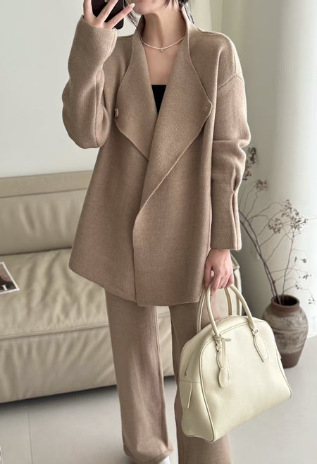 Emy Premium Coord Set With Belt