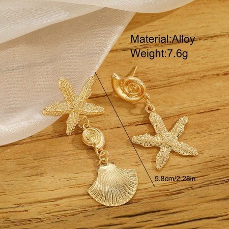 Jules Starfish Earring
