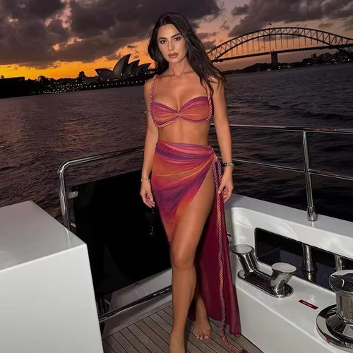 Lior Beach Coord Skirt Set