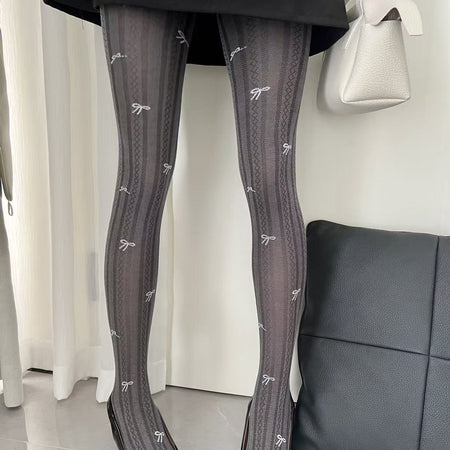 Eevi Bow Pantyhose Stocking