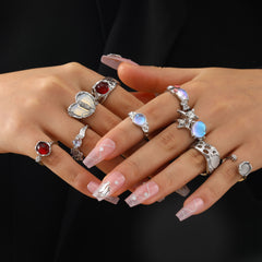 Luca 9Pcs Ring Set