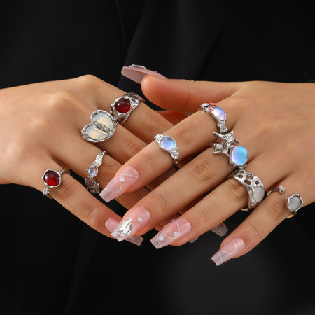 Luca 9Pcs Ring Set