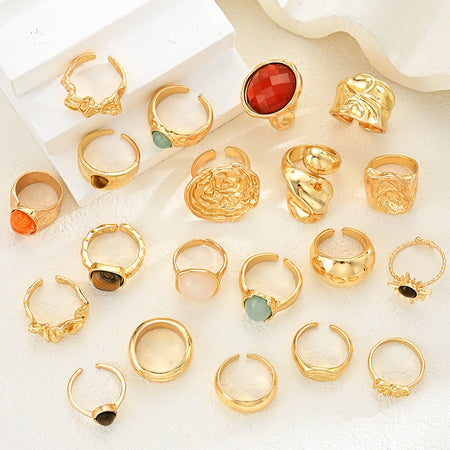 Hilde 20Pcs Euro Ring Set