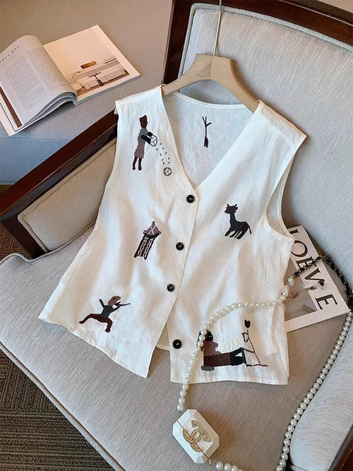 Agnes Vest Summer Top