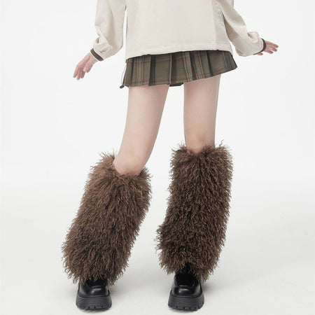 Cilla Fur Leg Warmer