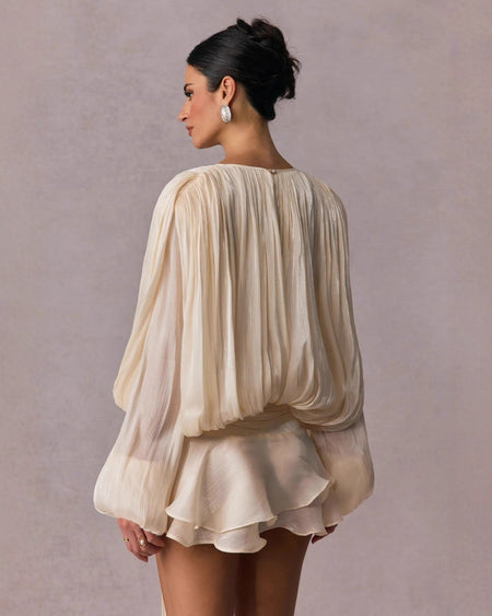 Aimee Ruffle Coord Short Set