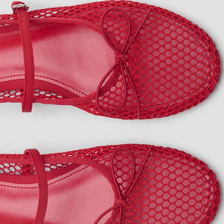 Wynn Fishnet Bowknot Ballet