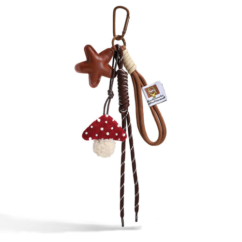 Mushroom Bag Charm