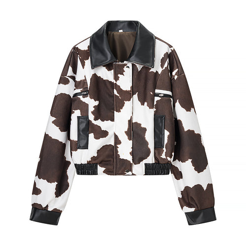 Tate Cow Print Jacket
