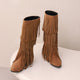 Ashton Tassel Fleece Boots