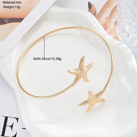 Hana Open Starfish Arm Cuff