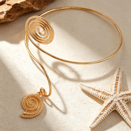 Eve Open Shell Arm Cuff