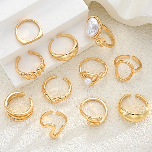 Cece 11Pcs Ring Set