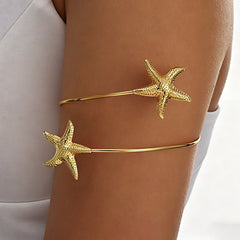 Hana Open Starfish Arm Cuff