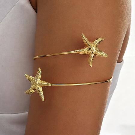 Hana Open Starfish Arm Cuff