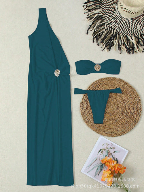 Bay 2 Pcs Swimsuit With Coverup