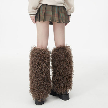 Cilla Fur Leg Warmer