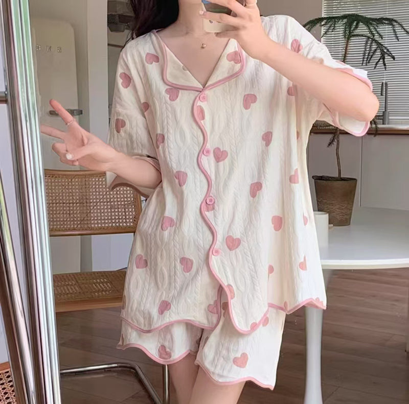 Evrin Padded Nightsuit In Off White