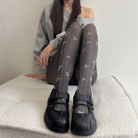 Eevi Bow Pantyhose Stocking
