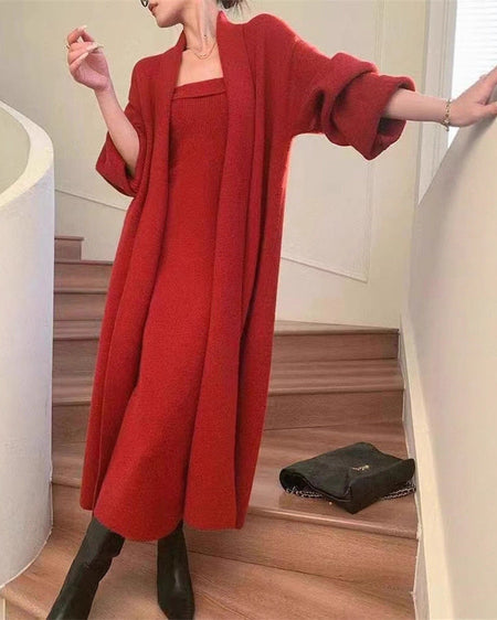 Asta Off Shoulder Dress With Cape