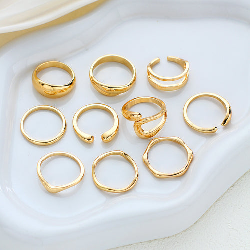 Kyla 10Pcs Ring Set