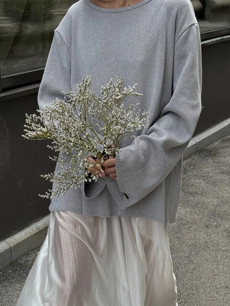 Louise Deep Back Winter Pullover
