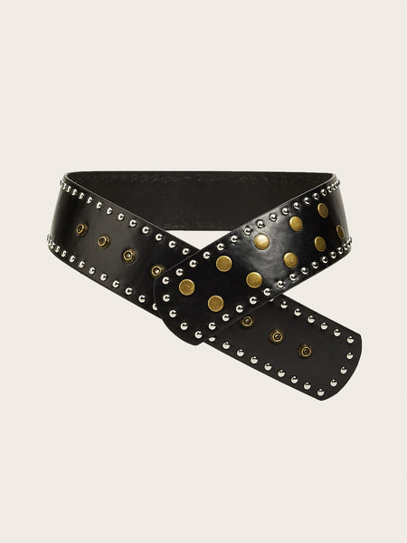 Roman Punk Rivet Belt