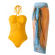 Bliss Beach Swimsuit With Sarong