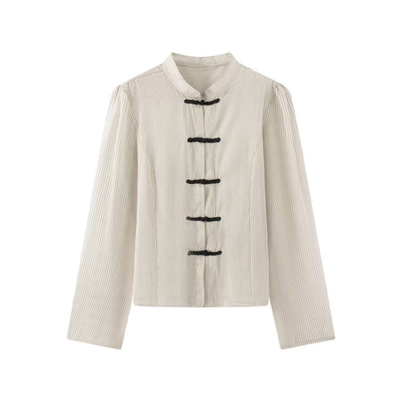 Emi Stripe Tieup Shirt