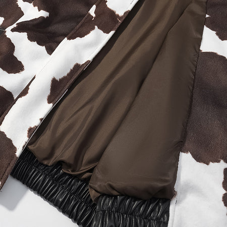 Tate Cow Print Jacket