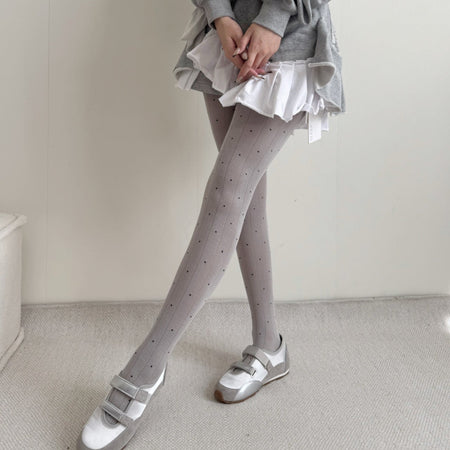 Hedda Polka Pantyhose Stocking