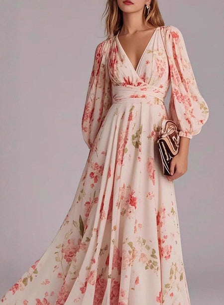 Hannah Floral Maxi Dress