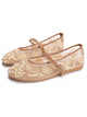 Fairy Embroidered Rhinestone Ballet