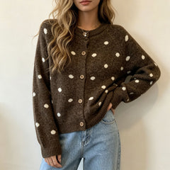 Kendall Polka Soft Cardigan