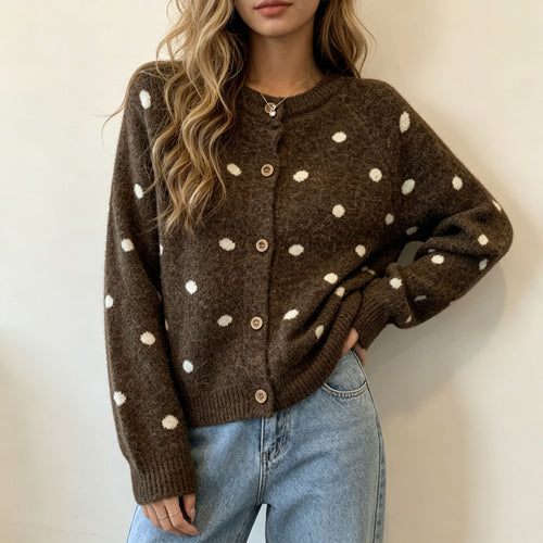 Kendall Polka Soft Cardigan