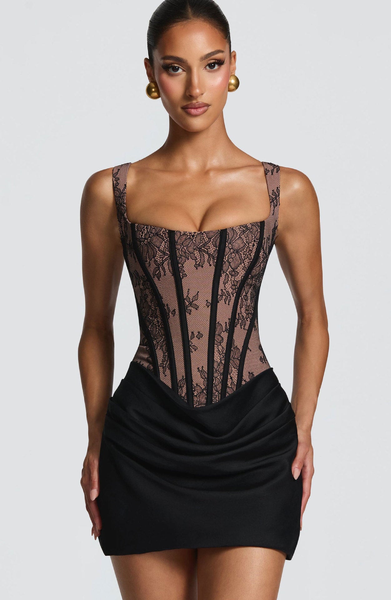 Buy Corea Bustier Mini Dress for Women Online in India