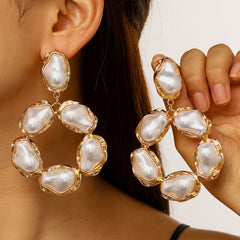 Jill Pearl Resin Earring