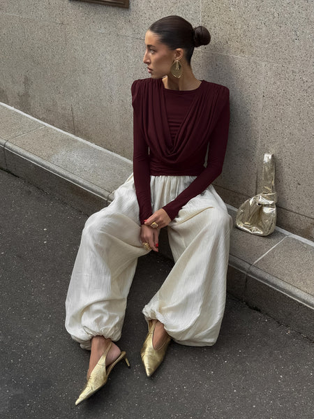 Wiley Cowl Summer Top