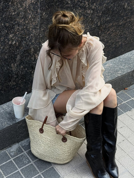 Mason Ruffle Layered Top