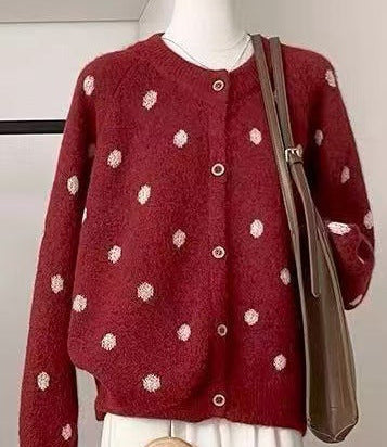 Kendall Polka Soft Cardigan