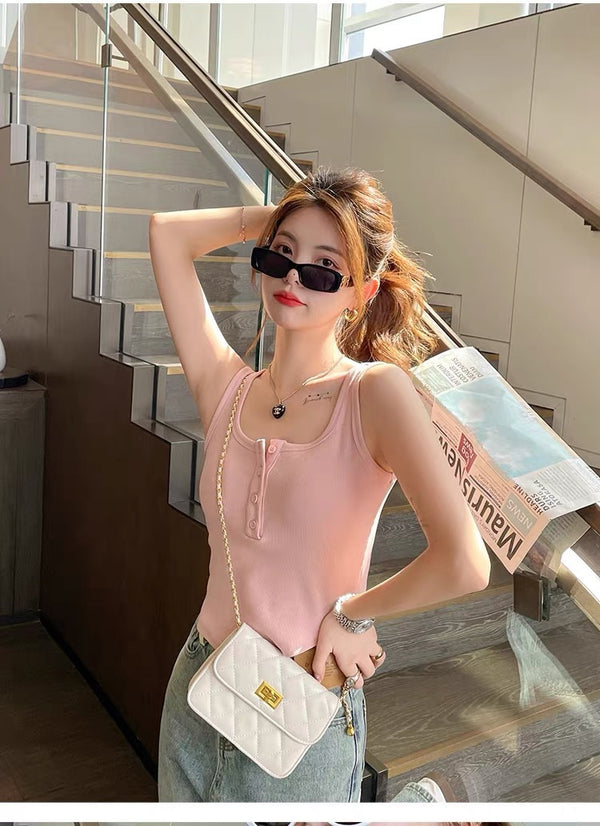 Rina Summer Top In Pink