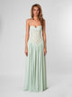 Helena Lace Corset Maxi Dress