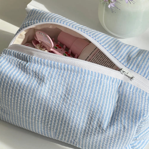 Bellora Stripe Makeup Pouch
