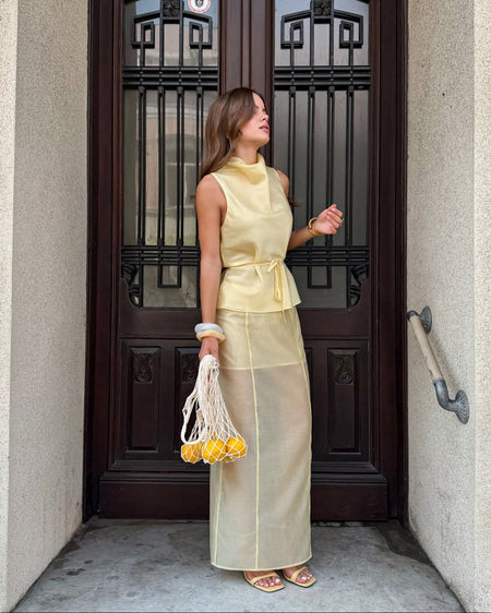 Ombline Coord Maxi Skirt Set