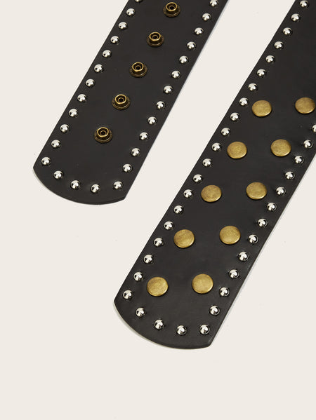 Roman Punk Rivet Belt