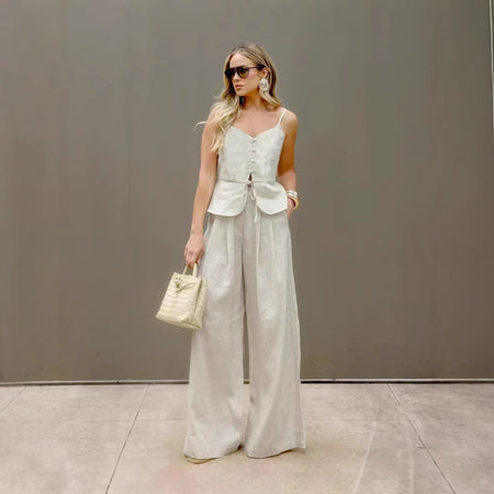 Tuva Vest Coord Pant Set