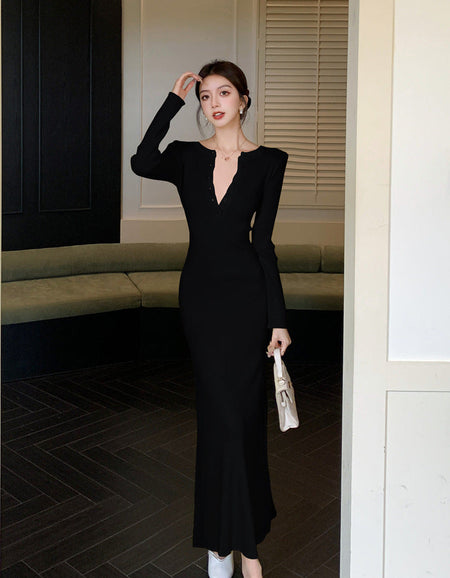 Buy Aurora Premium Knitted Maxi Dress for Women Online in India Buy Aurora Premium Knitted Maxi Dress for Women Online in India